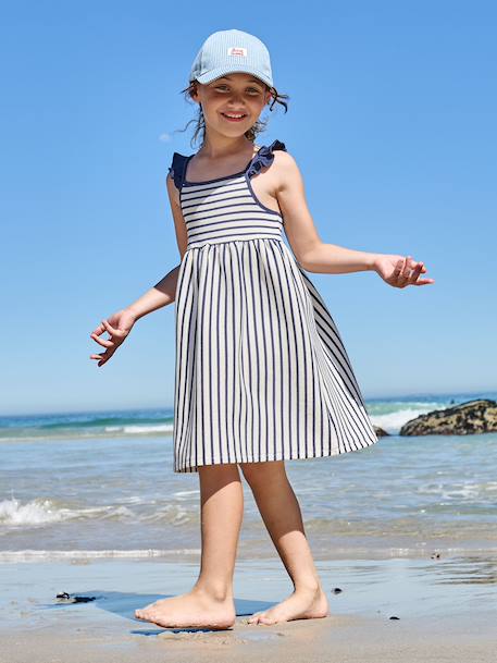 Fille-Robe-Robe fille sans manches