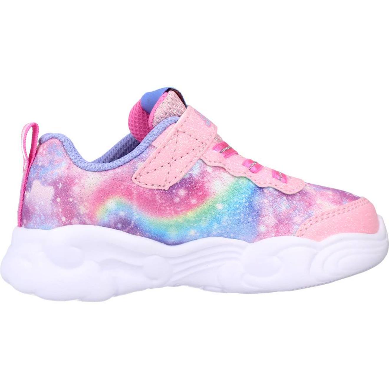 Basket Bb Fille Textile Lgre Et Souple Rose Et Violet 35 €