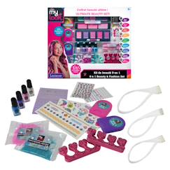 Jouet-Poupons et poupées-Kit de beauté 9 en 1