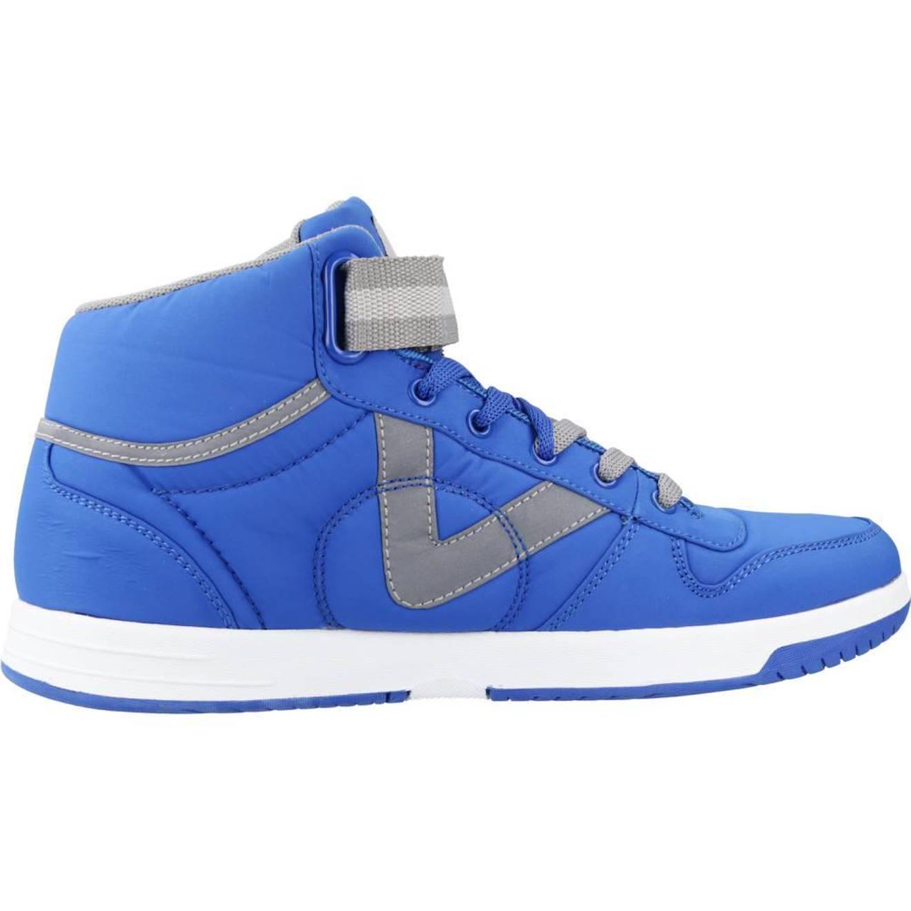 Basket Enfant Synthétique Enfant Synthétique Nylon Bleu Indigo