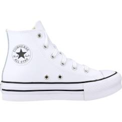 Chaussures-Chaussures fille 23-38-Basket enfant cuir enfant cuir chuck taylor lift platform leather