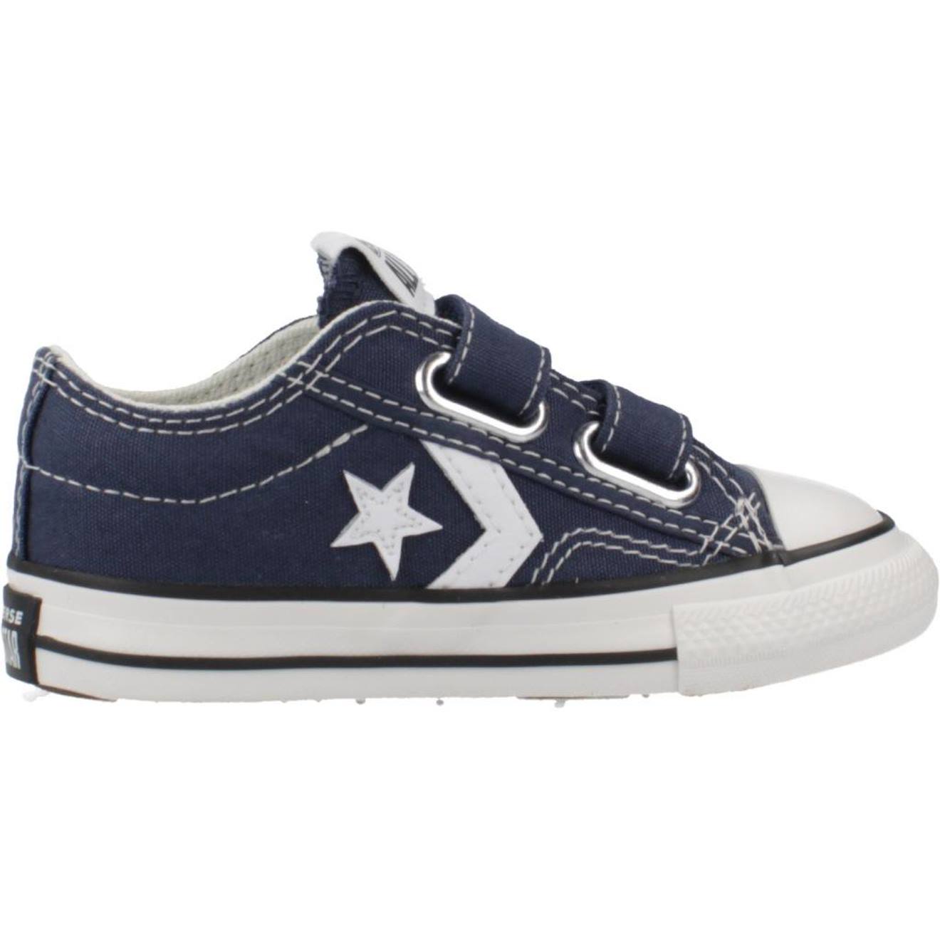 Basket Bébé Textile Textile Star Player 76 Bleu Marine