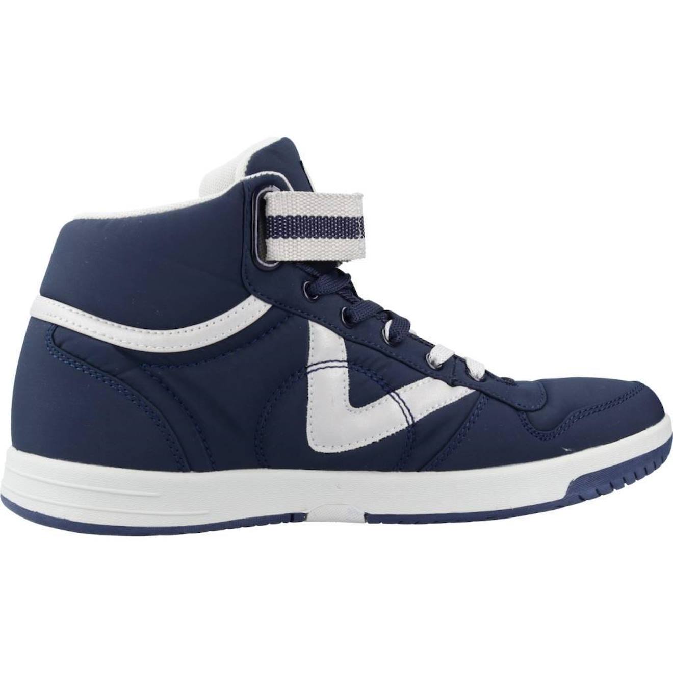 Basket Enfant Synthétique Enfant Synthétique Nylon Bleu Marine