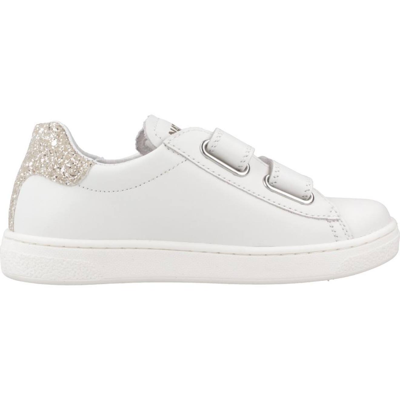 Basket Enfant Cuir Inialos Blanc
