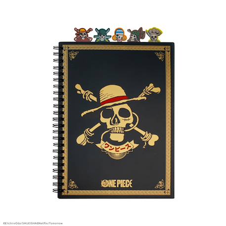 Carnet à onglets pirates du chapeau de paille - one piece  - vertbaudet enfant
