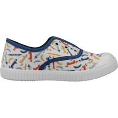 Chaussures-Chaussures bébé 17-26-Marche garçon 19-26-Baskets-Basket bébé textile textile