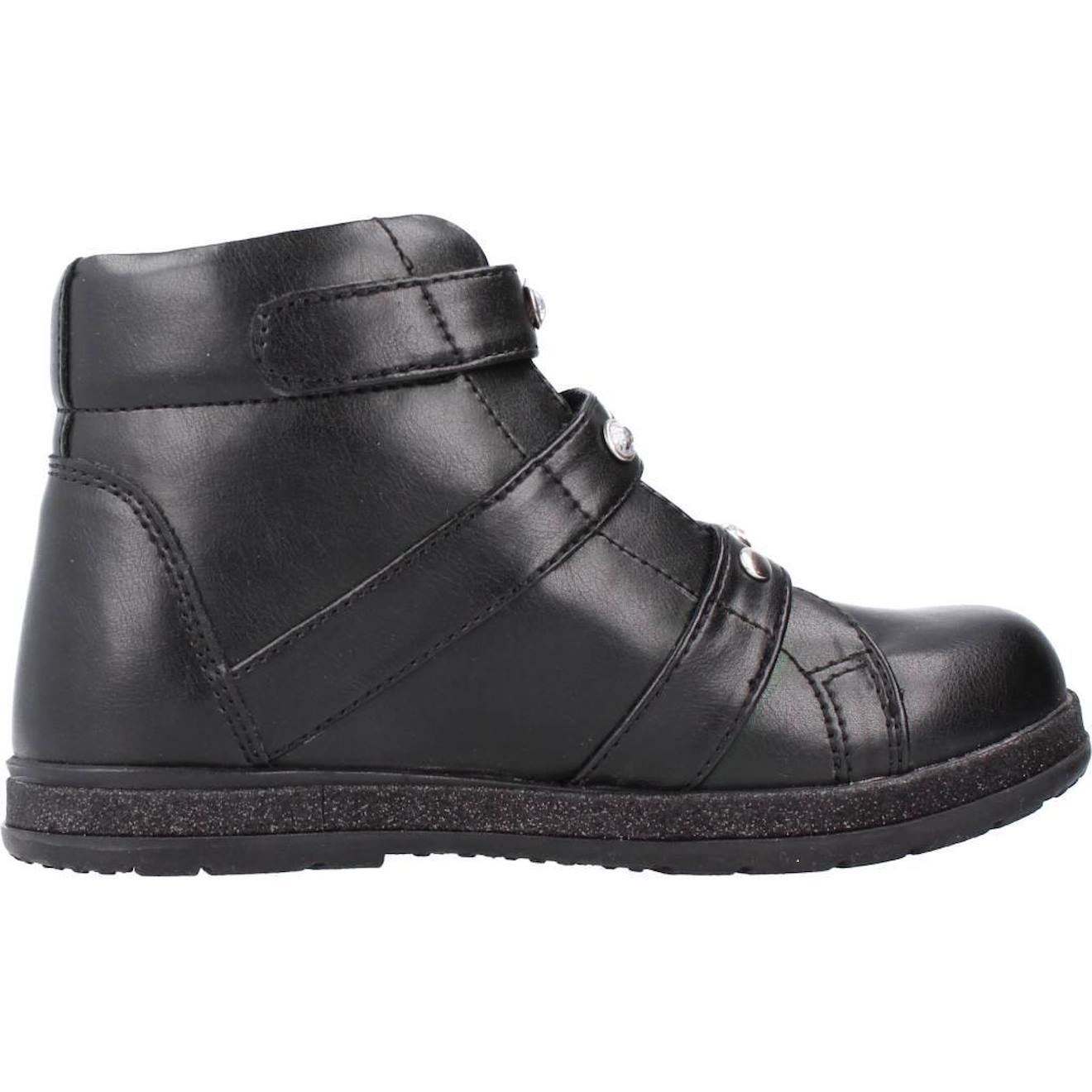 Botte Enfant Cuir Catia Noir Botte Enfant Cuir Catia Noir