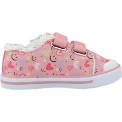 Chaussures-Chaussures bébé 17-26-Marche fille 19-26-Basket bébé synthétique giulia