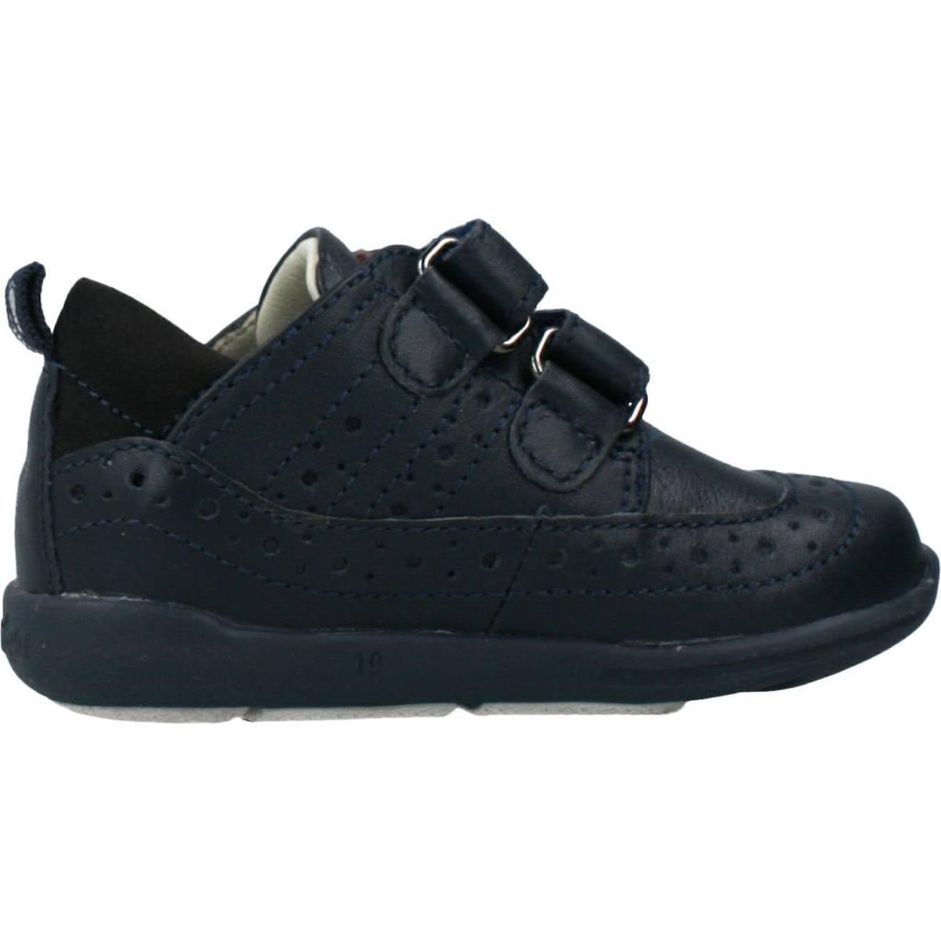 Derby Bébé Cuir Gival Bleu 800 Derby Bébé Cuir Gival Bleu 800