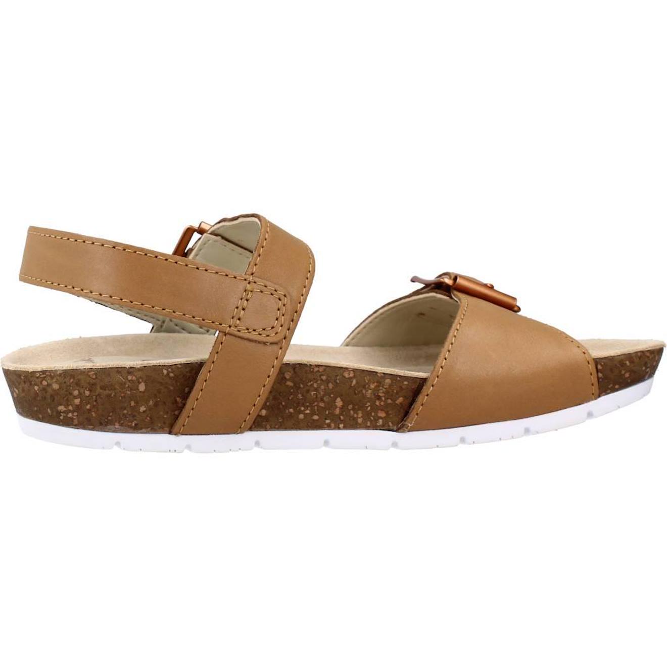 Sandale Enfant Cuir Cuir River Sand K Brun Clair Tan