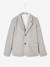 Veste de cérémonie garçon en coton/lin beige clair+gris fondu+marine foncé 4 - vertbaudet enfant 