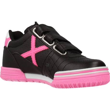 Basket enfant cuir cuir Noir+Noir 014 5 - vertbaudet enfant 