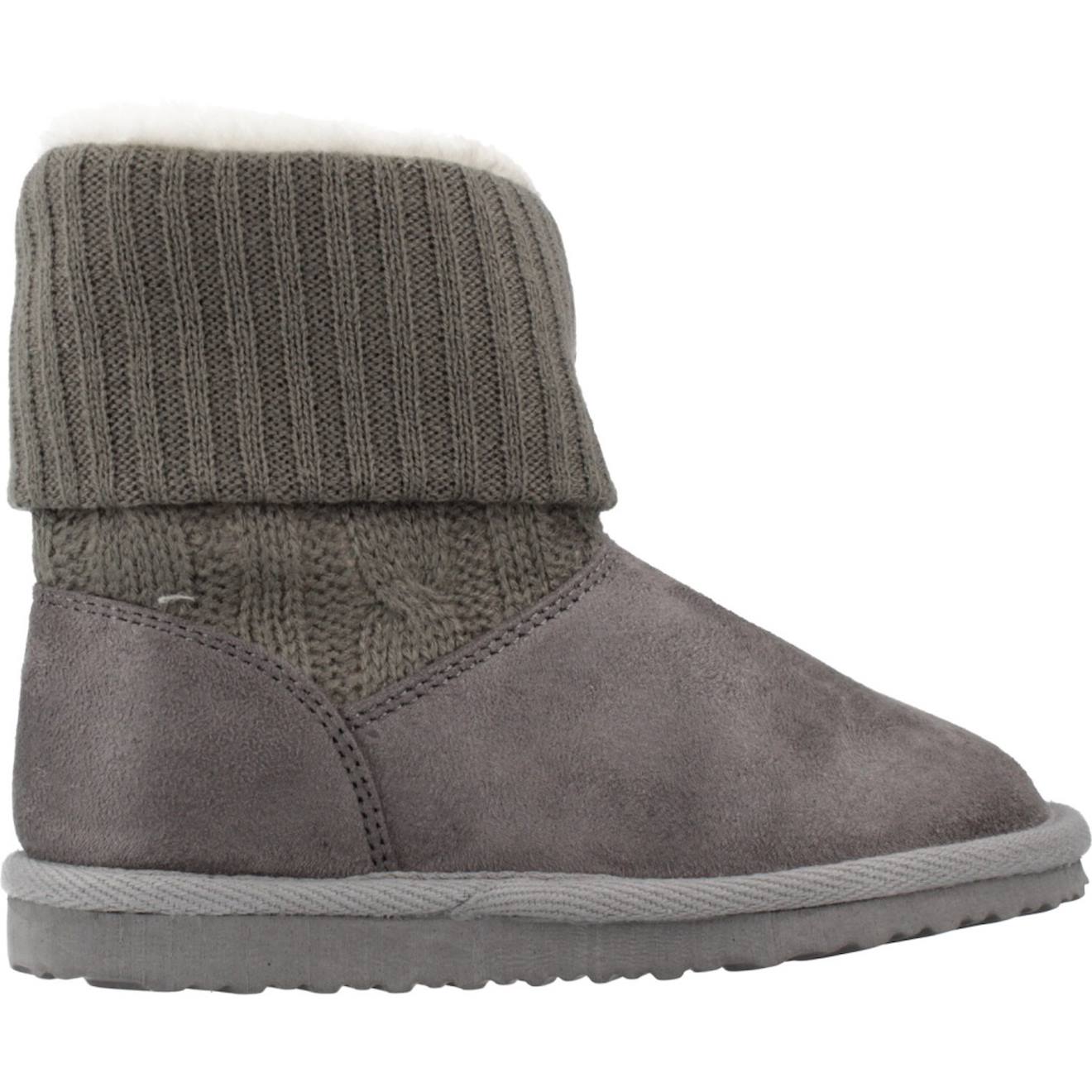 Botte Bébé Textile Charmy Gris Botte Bébé Textile Charmy Gris