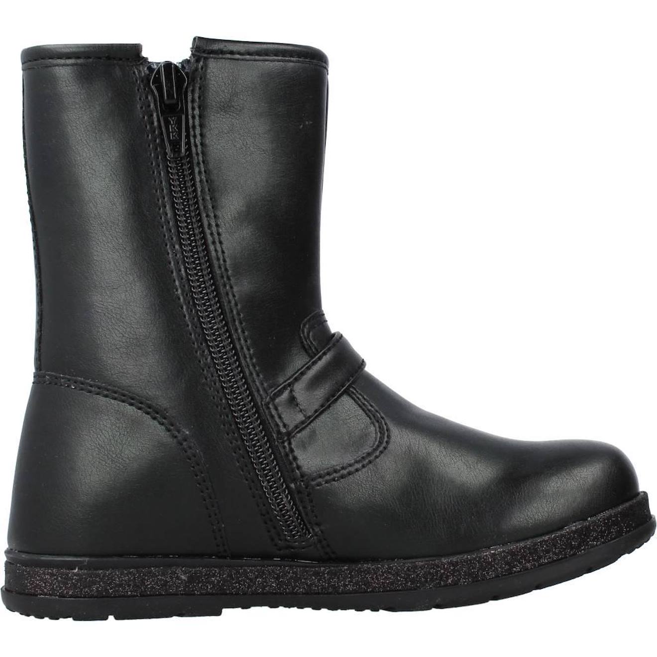 Botte Bébé Cuir Clorens Noir Botte Bébé Cuir Clorens Noir