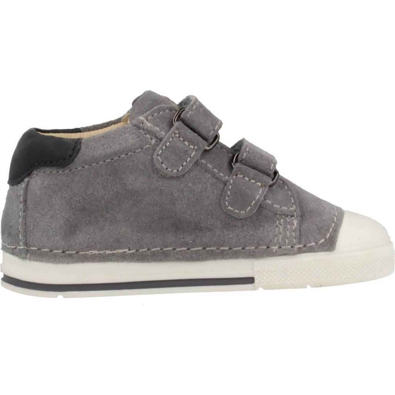 Basket Bébé Cuir Gris 950 Basket Bébé Cuir Gris 950