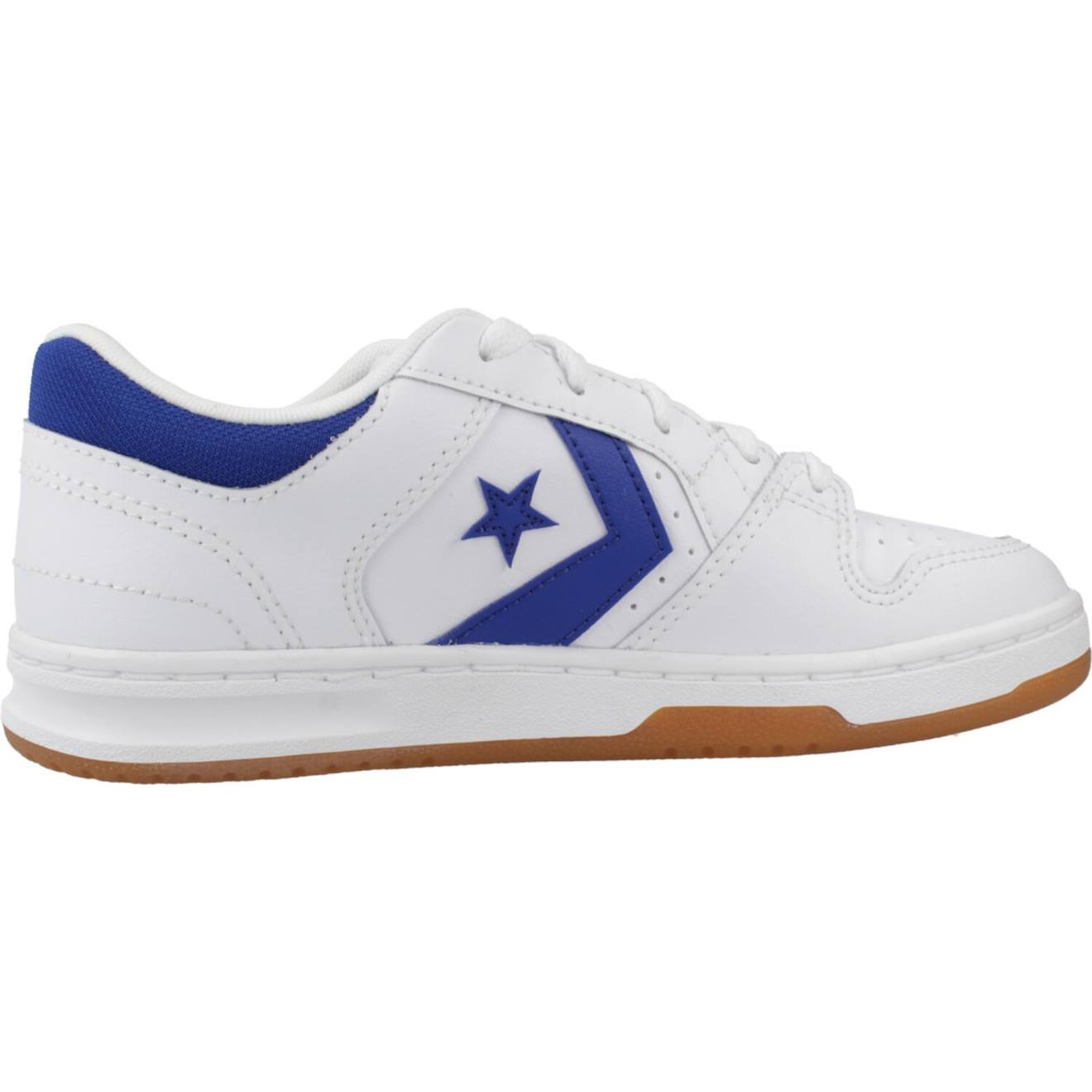 Basket Enfant Cuir Enfant Cuir Cl98 Ox Blanc