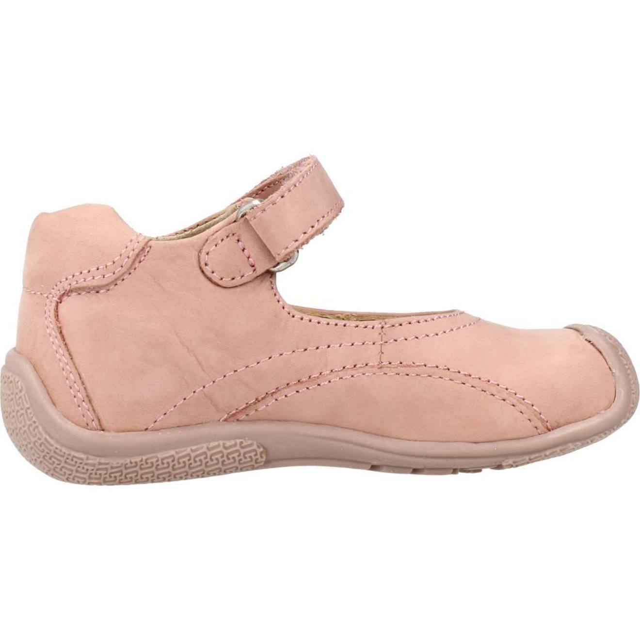 Derby Bébé Cuir Grica Rose 100