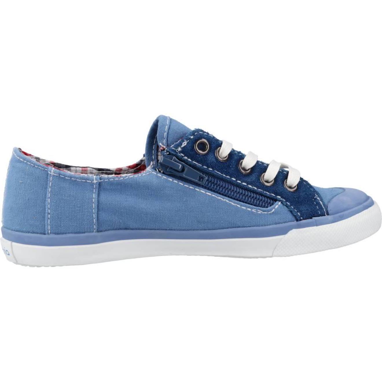 Basket Enfant Textile Enfant Textile Bleu