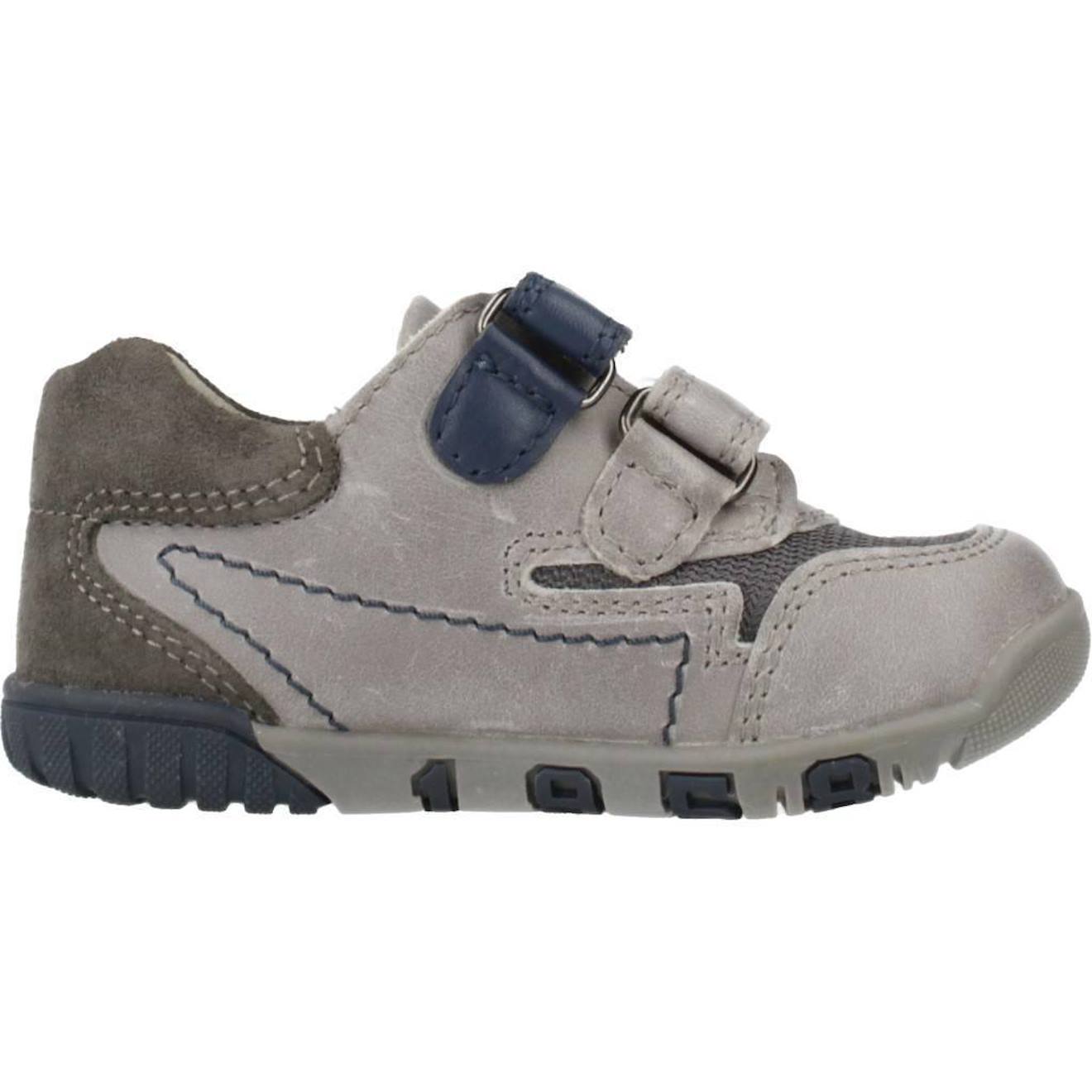 Basket Bébé Cuir Gris 950 Basket Bébé Cuir Gris 950