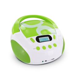 Jouet-Lecteur cd enfant avec port usb et entrée audio, sortie casque - piles ou secteur