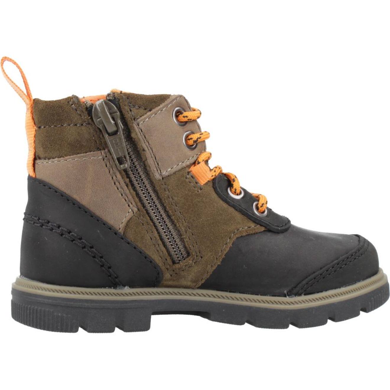 Botte Bébé Cuir Cuir Lorcam Hike T Combi Vert Khaki Botte Bébé Cuir Cuir Lorcam Hike T Combi Vert Khaki