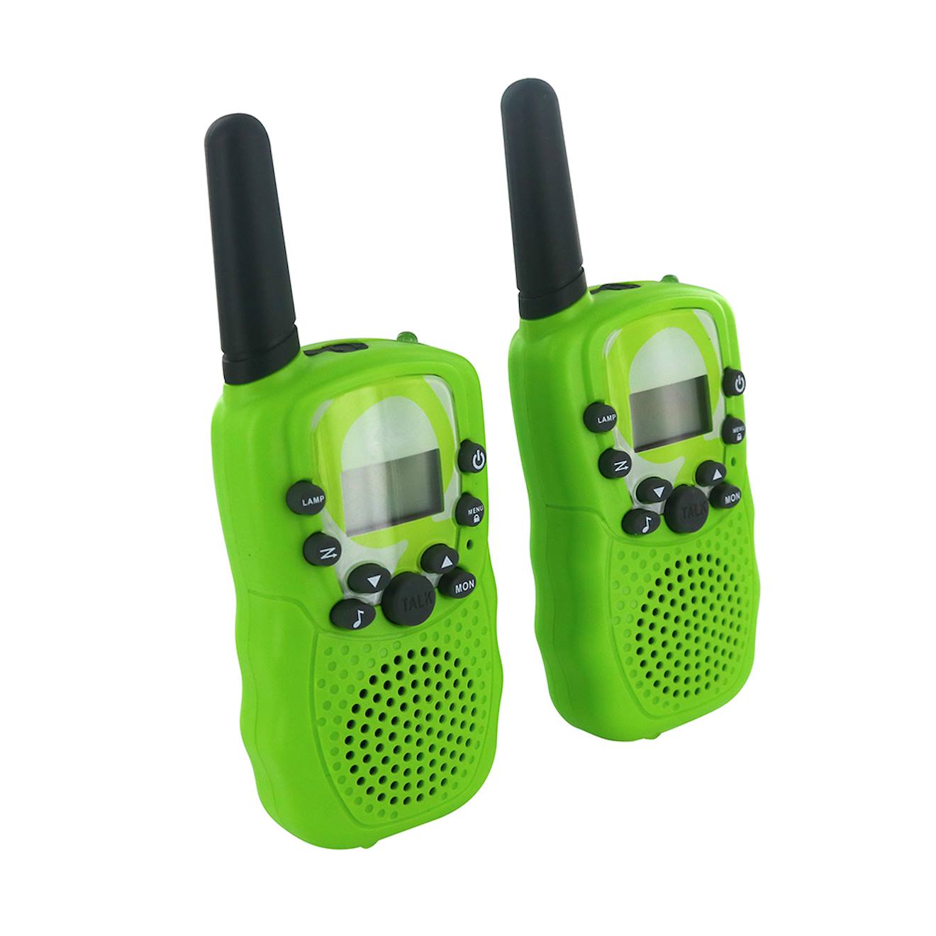 Talkie Walkie Avec Fonction Lampe Torche Portée 2km Multicolore