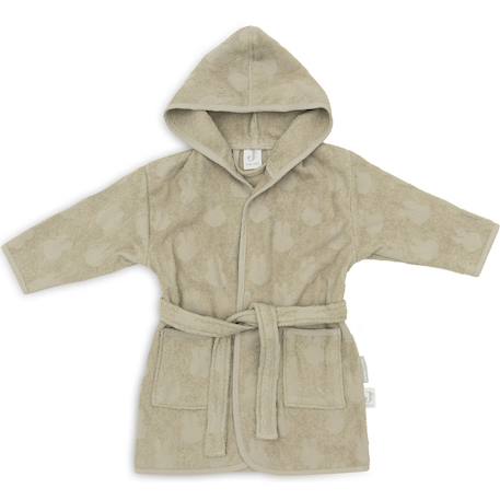 Peignoir éponge miffy jacquard en coton  - vertbaudet enfant