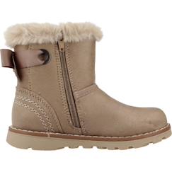 Chaussures-Chaussures bébé 17-26-Marche fille 19-26-Botte bébé cuir