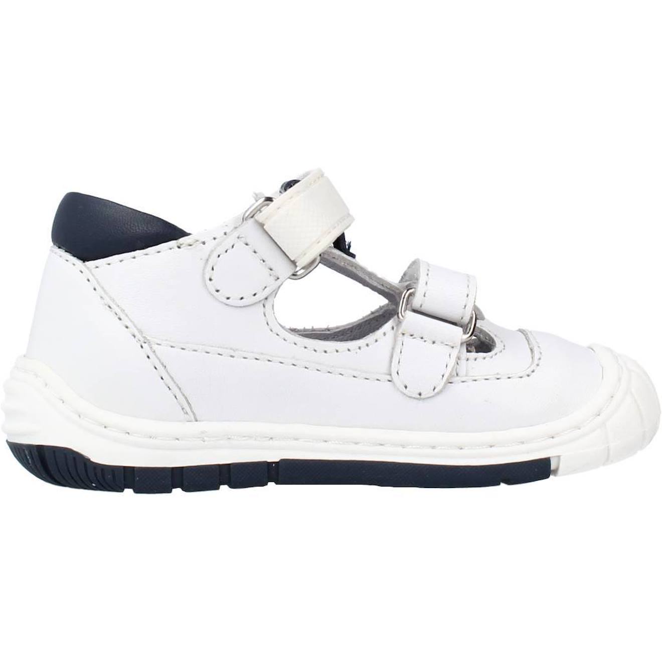 Sandale Bébé Cuir Dario Blanc 300