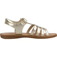 Chaussures-Chaussures fille 23-38-Sandales-Sandale enfant cuir nuttah