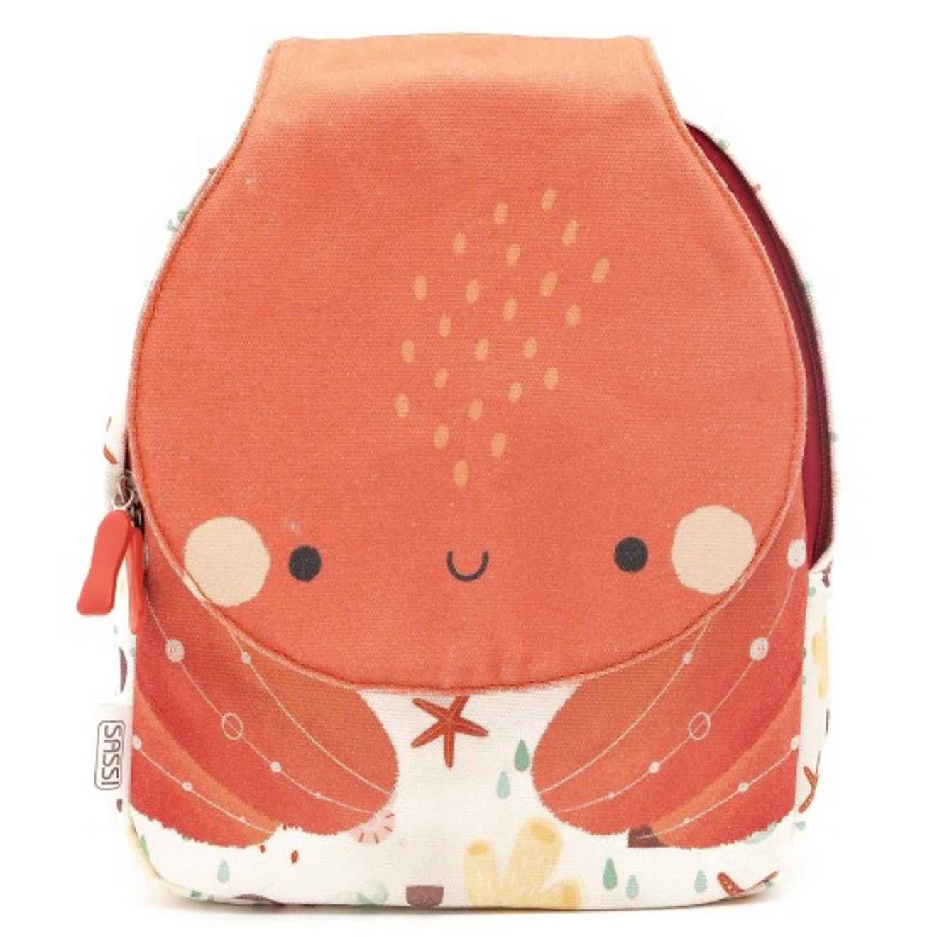 Sac À Dos Maternelle Et Crèche Animaux Rouge