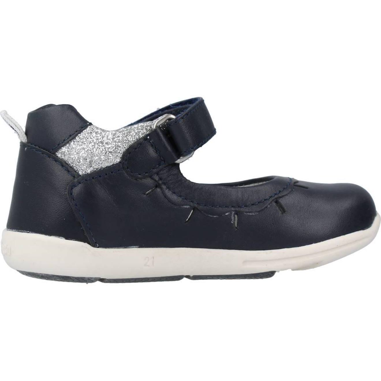 Derby Bébé Cuir Golinda Bleu 800 Derby Bébé Cuir Golinda Bleu 800