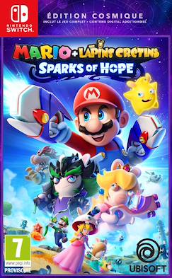 -Mario et lapins cretins sparks of hope cosmic edition Nintendo switch