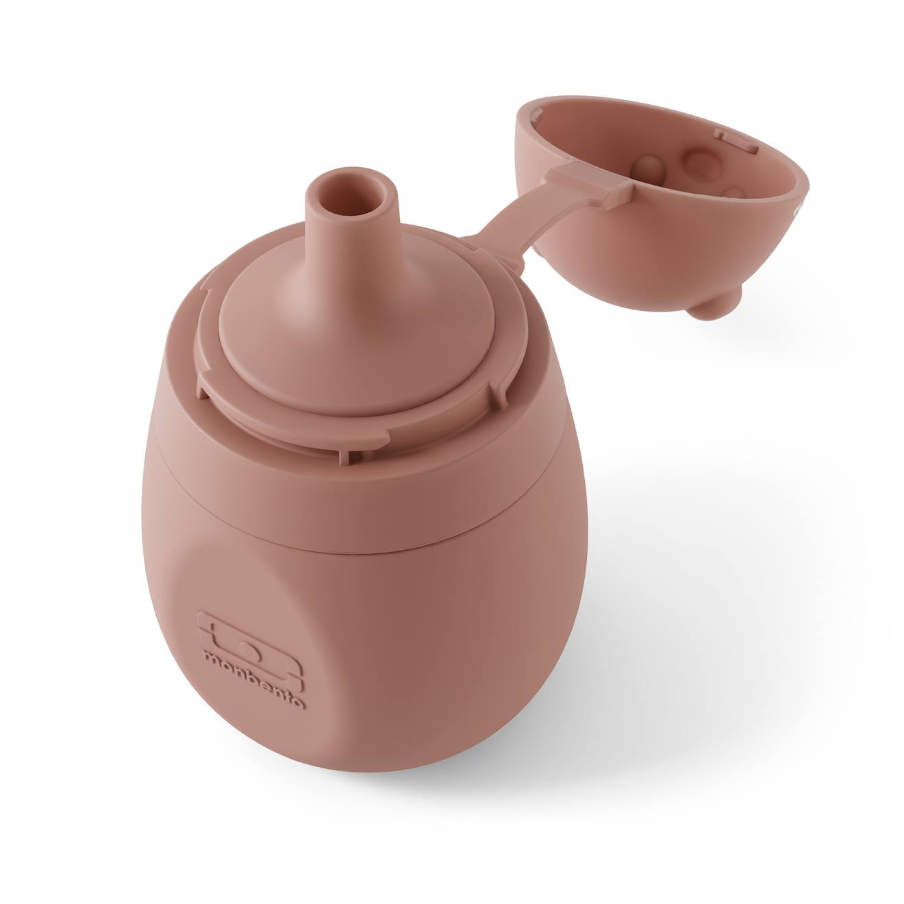 Gourde Réutilisable Avec Tétine En Silicone 150ml Yummy Rose Blush (Monbento) - Image 2