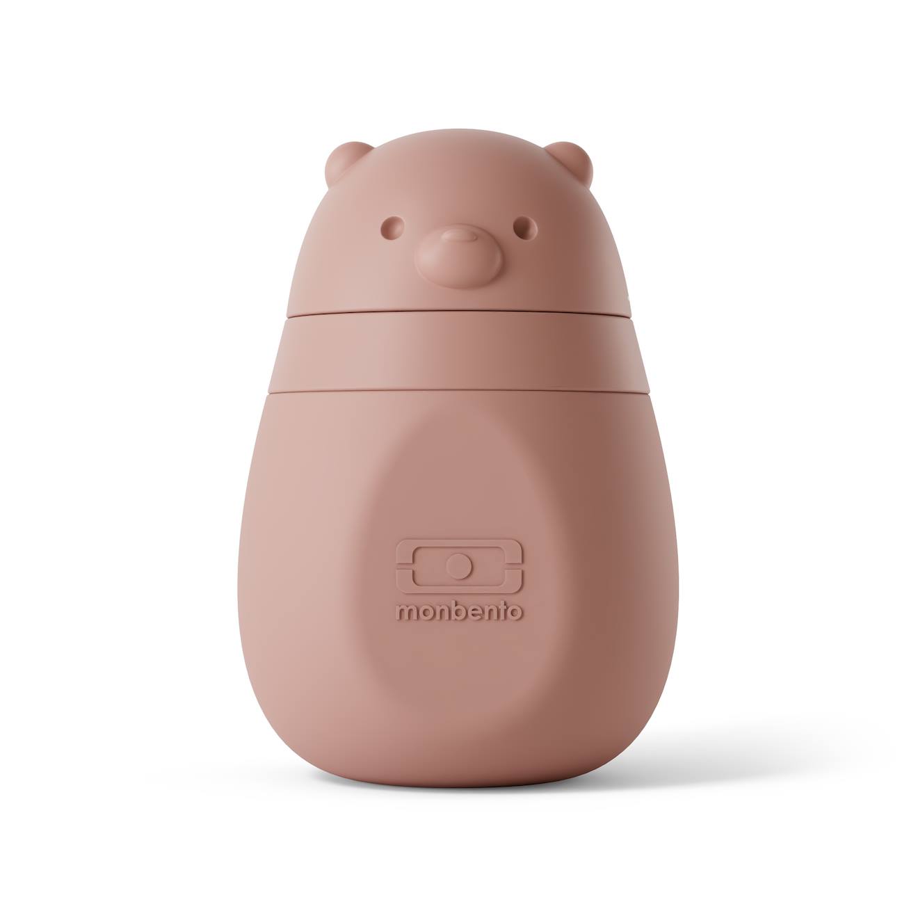 Gourde Réutilisable Avec Tétine En Silicone 150ml Yummy Rose Blush (Monbento) - Image 1