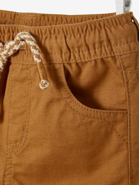 Short Serge Taille Elastiquee Bebe Garcon Camel Vertbaudet Short Serge Taille Elastiquee Bebe Garcon Camel Vertbaudet