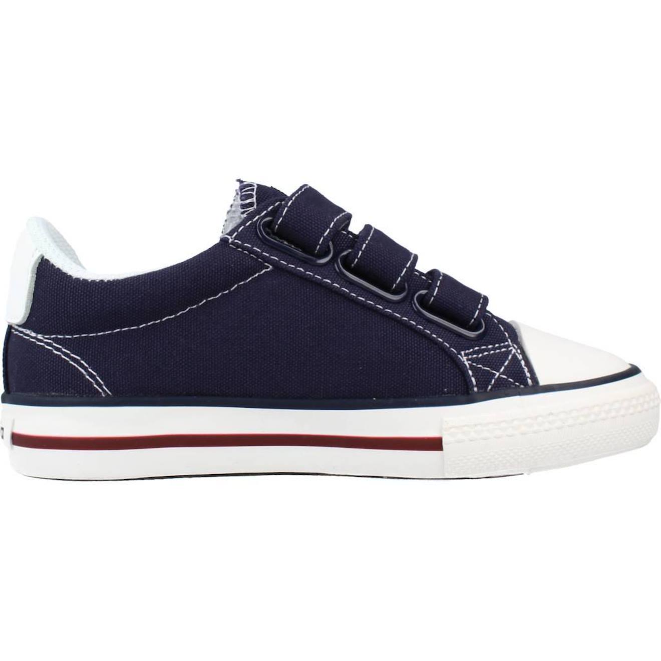 Basket Enfant Textile Bleu Marino