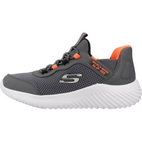 Baskets enfant garçon légère Blanc wht+Gris ccor+Gris et corail+Noir bbk 8 - vertbaudet enfant 