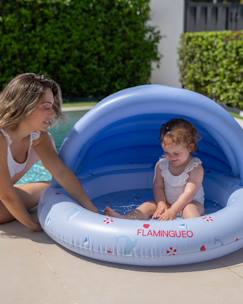 -Piscine enfant avec auvent protection soleil