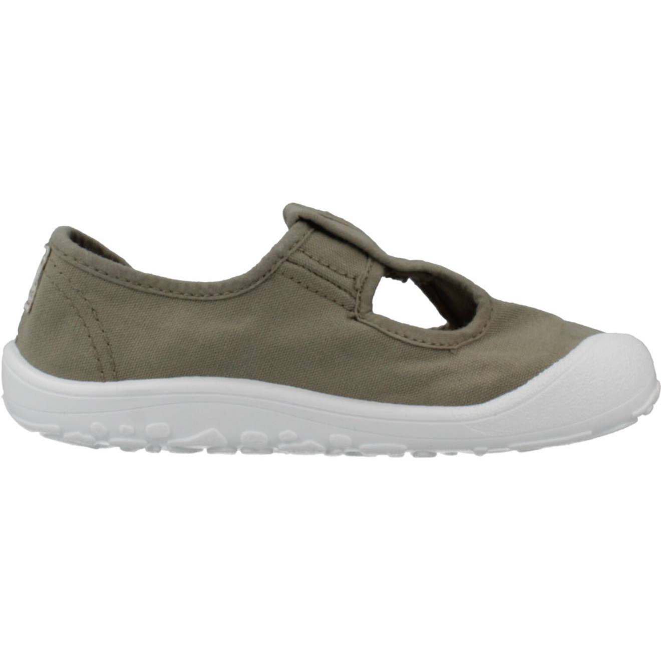 Basket Fille Textile Bosco Barefoot Vert Aloe