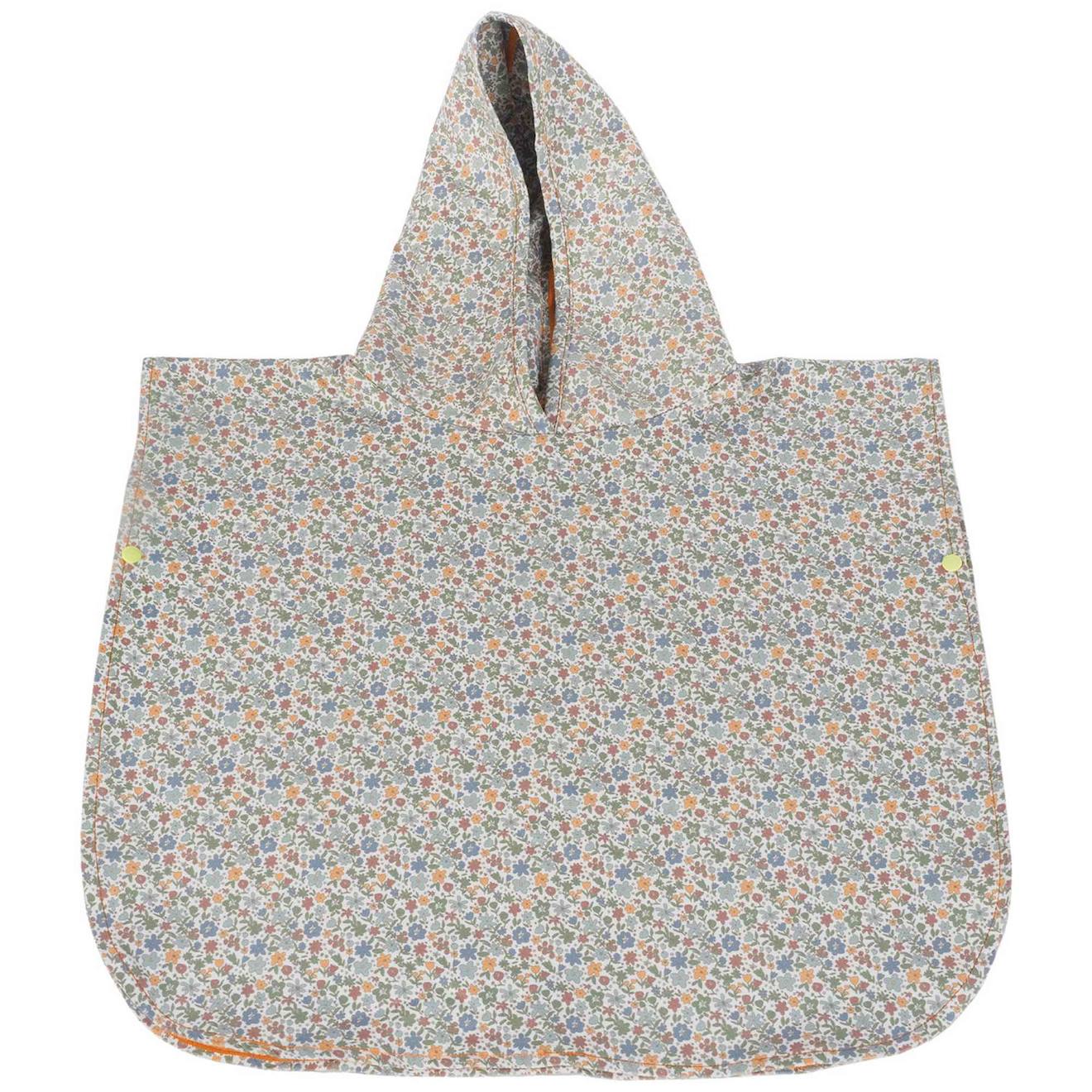 Poncho De Plage Microfibre Bébé Spf 50+ Summer Blanc