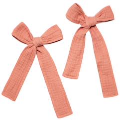 Linge de maison et décoration-Embrasses attaches à nouer pour ciel de lit cabane