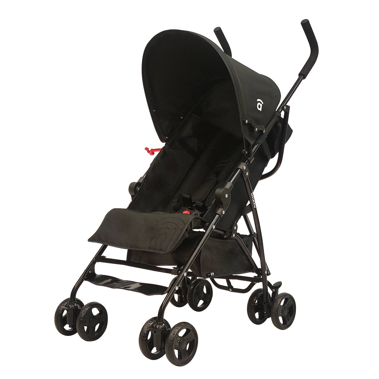 Poussette Canne Légère Double Roues Mia Noir