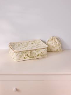 -Valisette en tissu - imprimé albertine