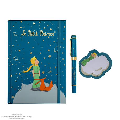 Set de papeterie choses éternelles - le petit prince  - vertbaudet enfant
