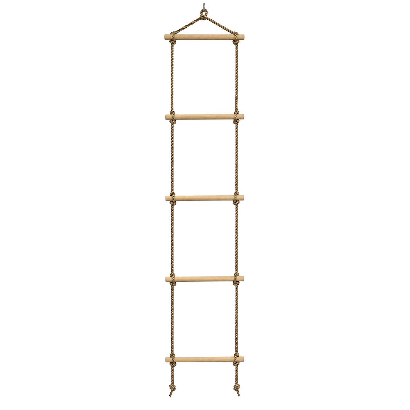 Kangui Echelle De Corde Pour Enfants Pour Structures De Jeux Beige