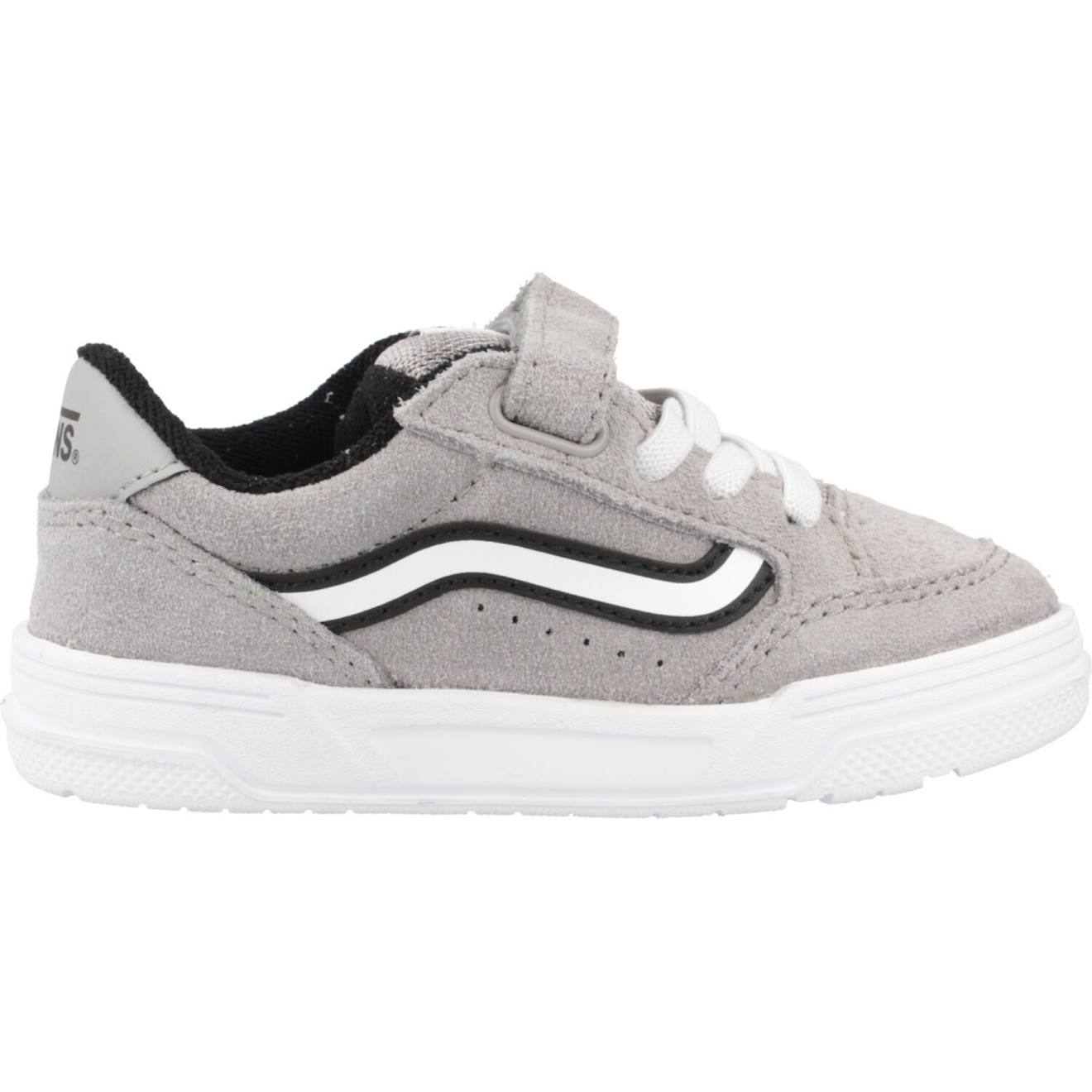 Baskets Enfant Garçon En Cuir Gris Gryblk