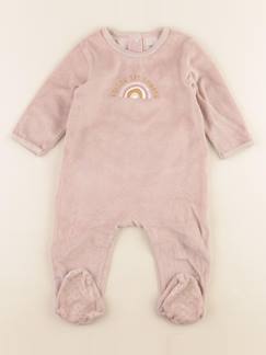 Seconde main-Fille-Pyjama, surpyjama, dors-bien-Pyjama velours - 12 mois