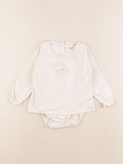 Seconde main-Fille-Body bébé-Body tee-shirt - 12 mois