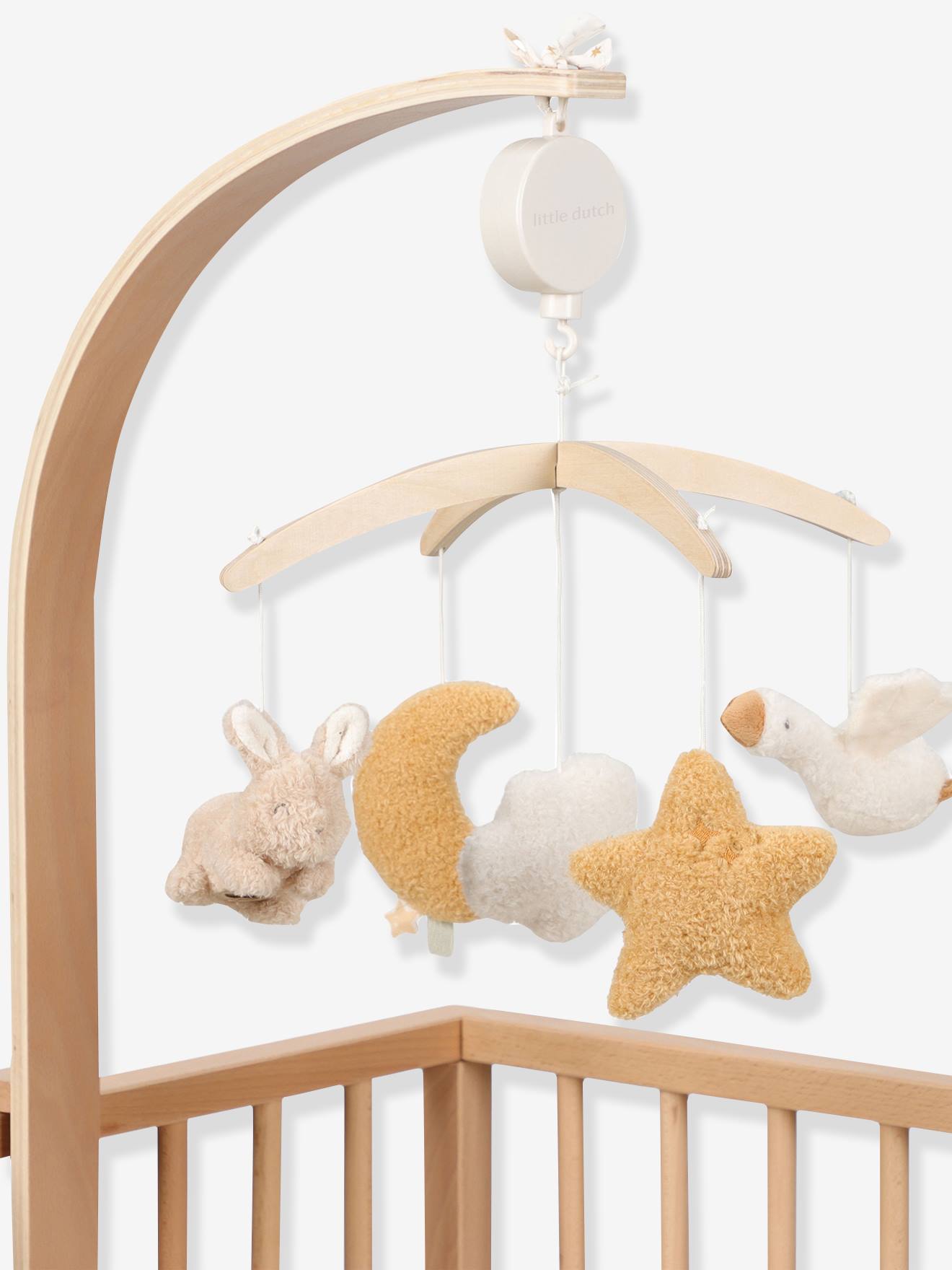 Mobile musical en bois FSC® multicolore